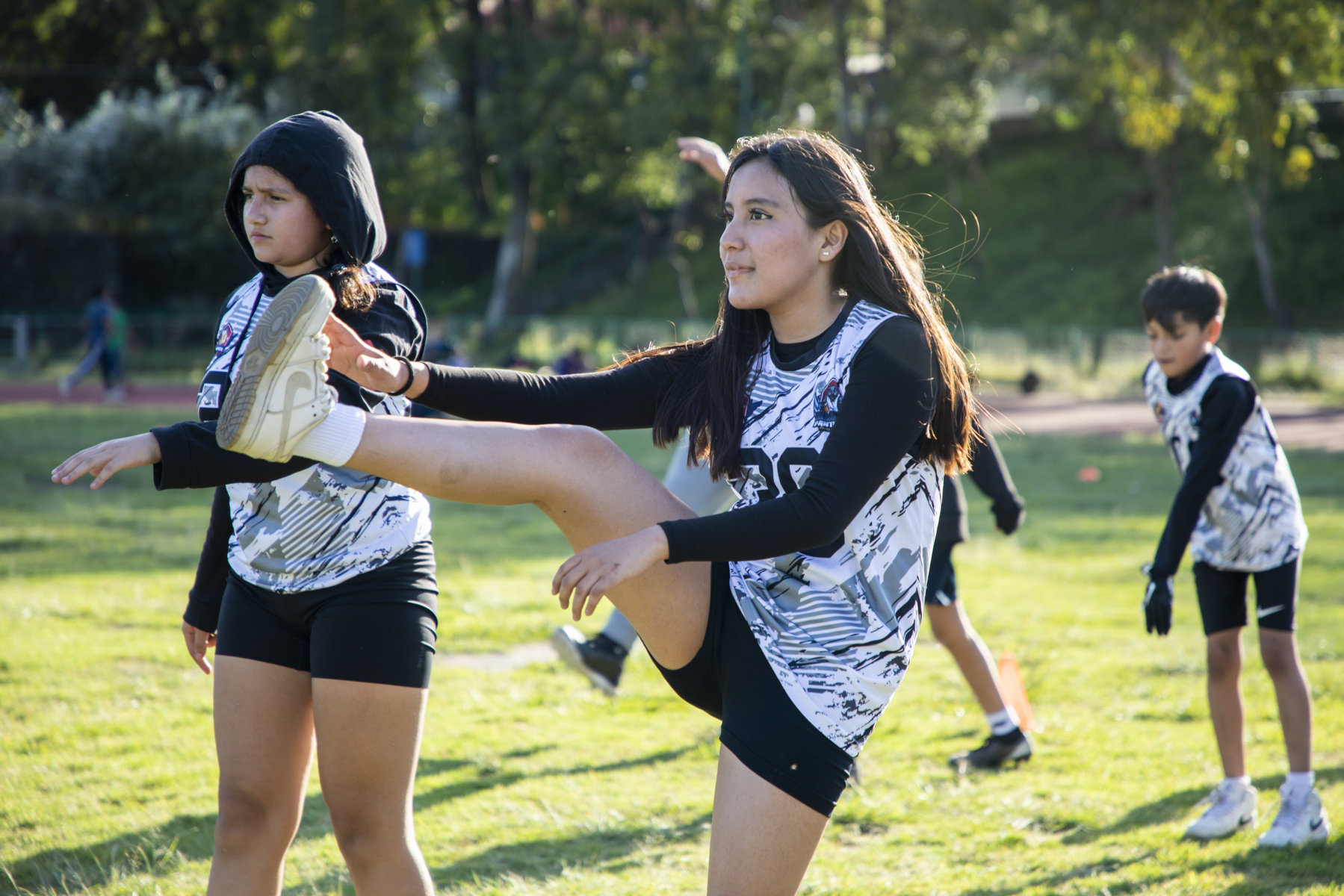 Entrenamiento en la academia Tocho Olímpica